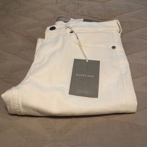 Everlane Mid-Rise Skinny Jean (Bone)
